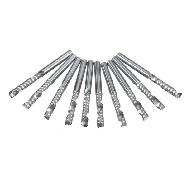 CEL 17mm 1 Flute 3.175mm Carbide End Mill Router Bit - Brand XYZ - Image 3